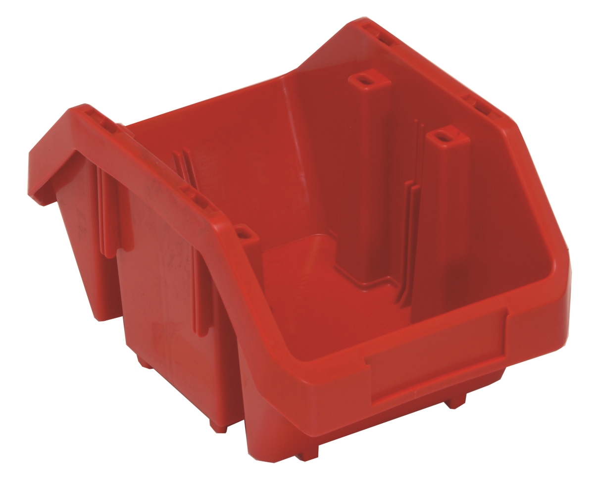 QP965RD QuickPick Shelf Bin, Red - 9.5 x 6.625 x 5 in.