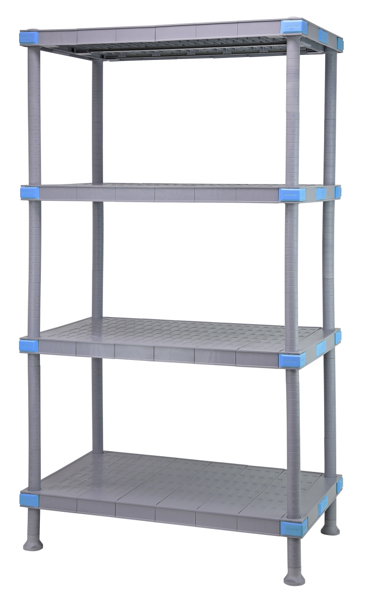 QP184862V3S1 Millenia Shelving Unit - 48 x 18 x 62 in.