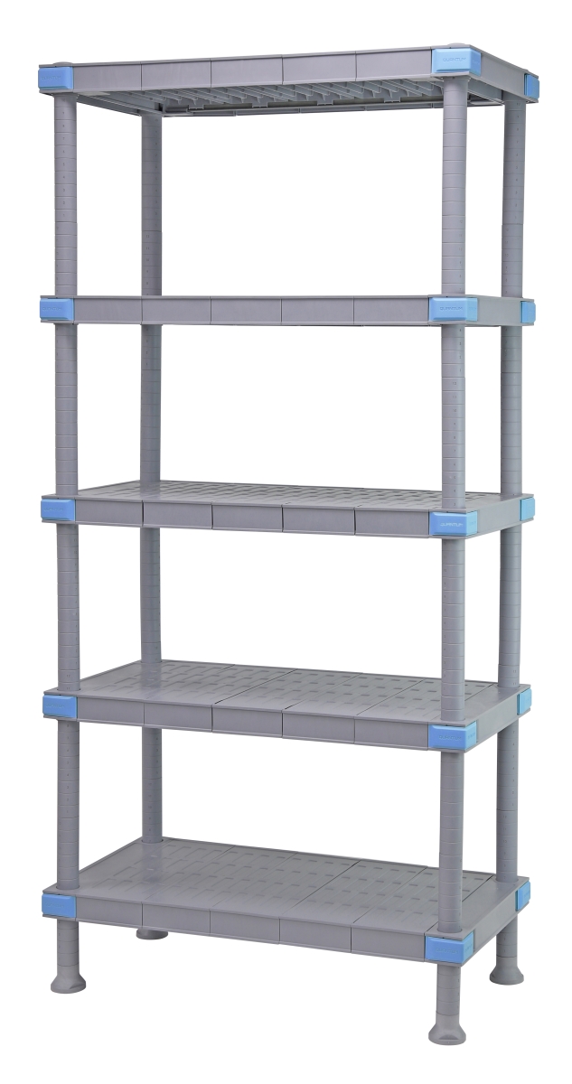 QP184874V3S1 Millenia Shelving Unit - 48 x 18 x 74 in.