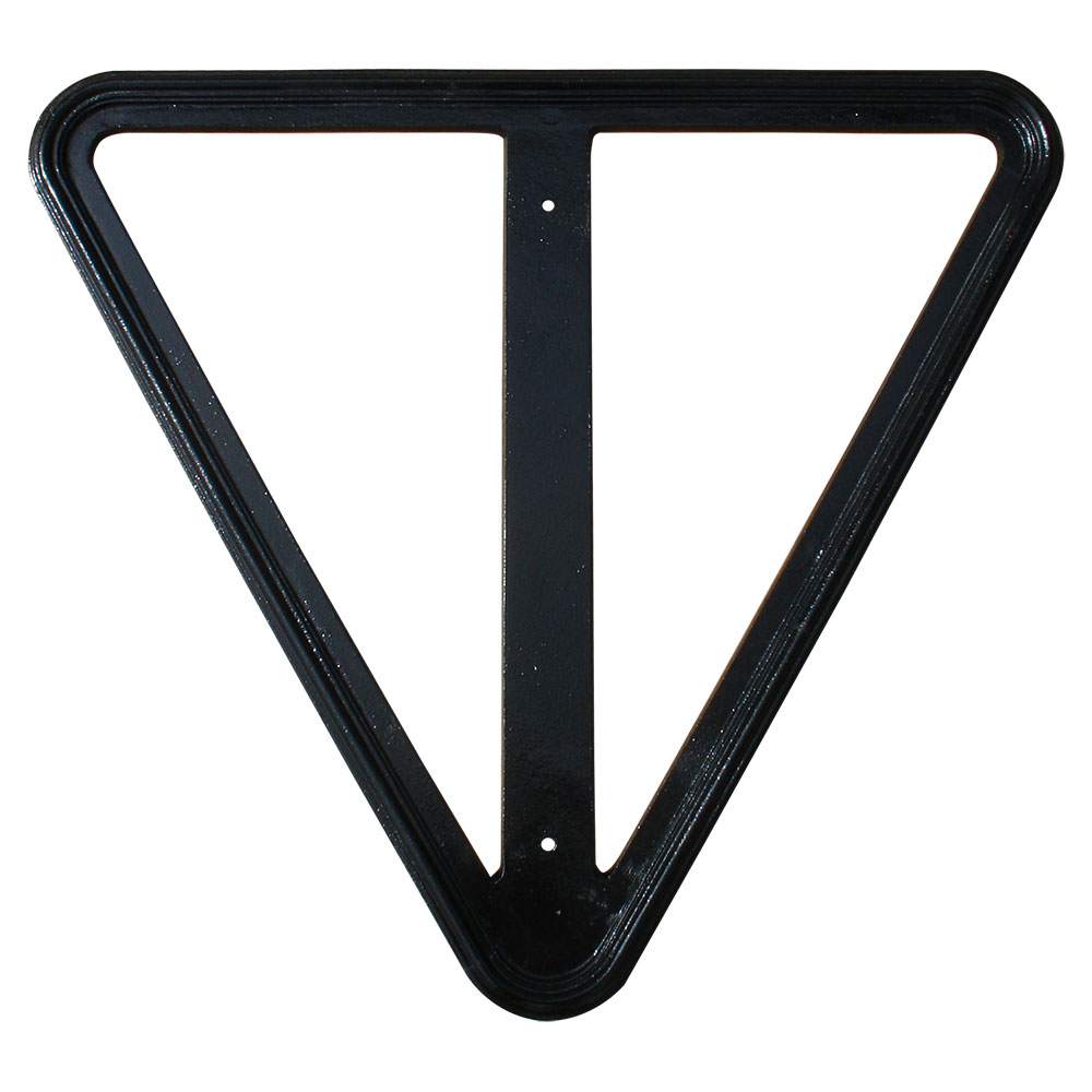 Yield-30 30 In. Yield Triangle Frame - Black