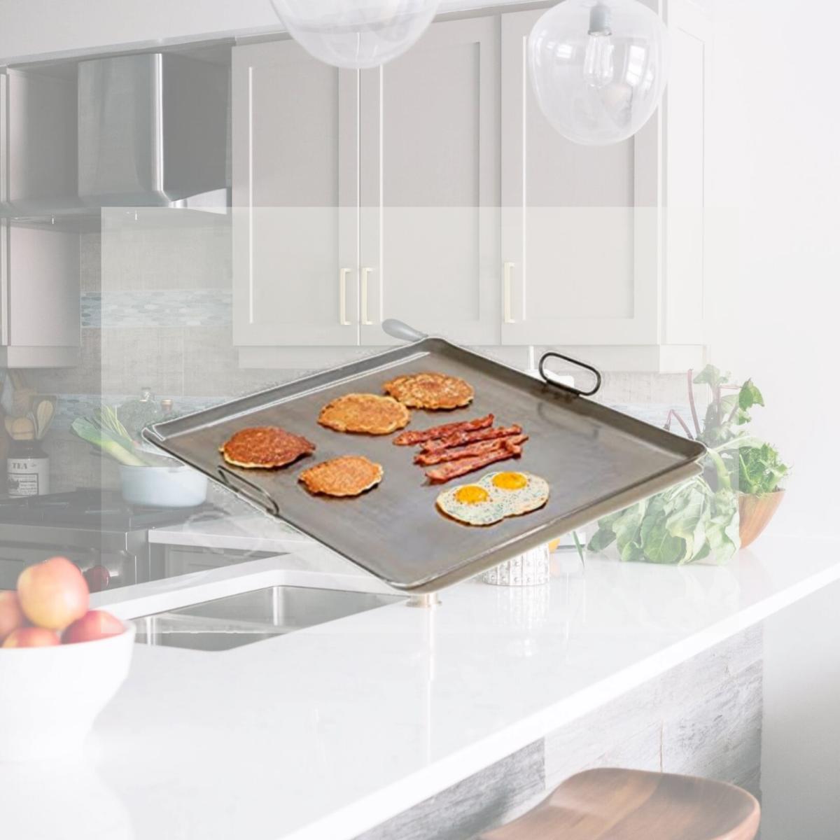 Picture of Rocky Mountain Cookware RM2323-8 4-Burner Commercial Griddle
