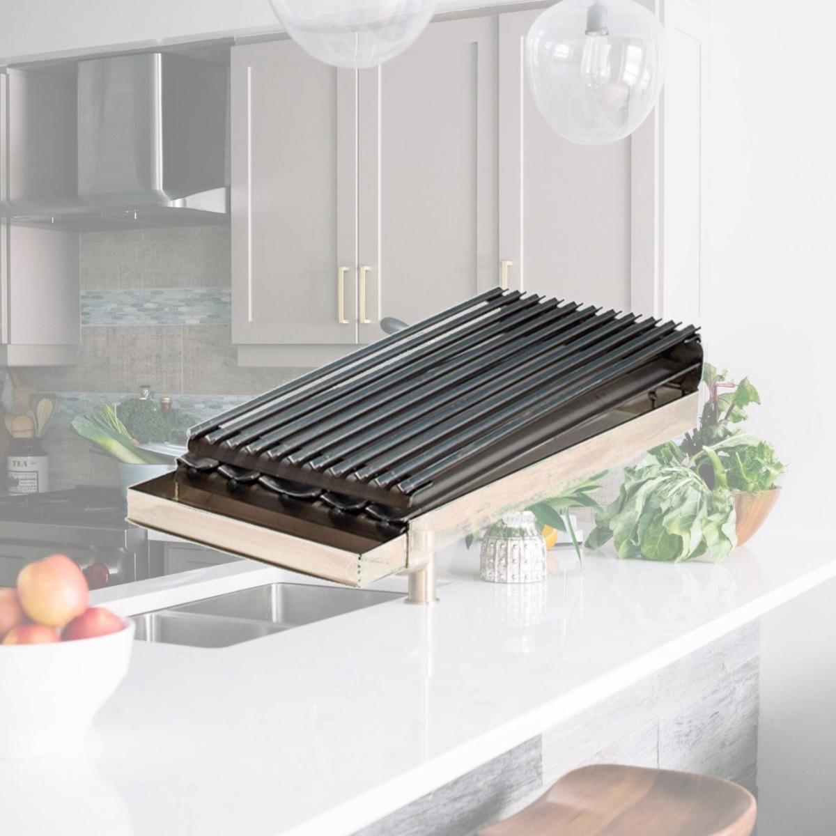 Picture of Rocky Mountain Cookware MB12-8 2-Burner Commercial Add on Broiler