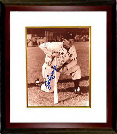 Ctbl-mw17744 8 X 10 Johnny Mize Signed New York Giants Sepia Photo With Frame
