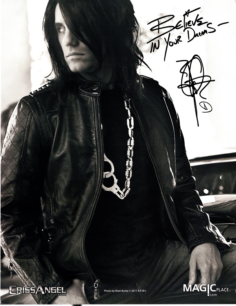 UPC 787907000066 product image for CAngel8x10-1 Criss Angel Signed - Autographed Magician - Illusionist Promo 8.50  | upcitemdb.com