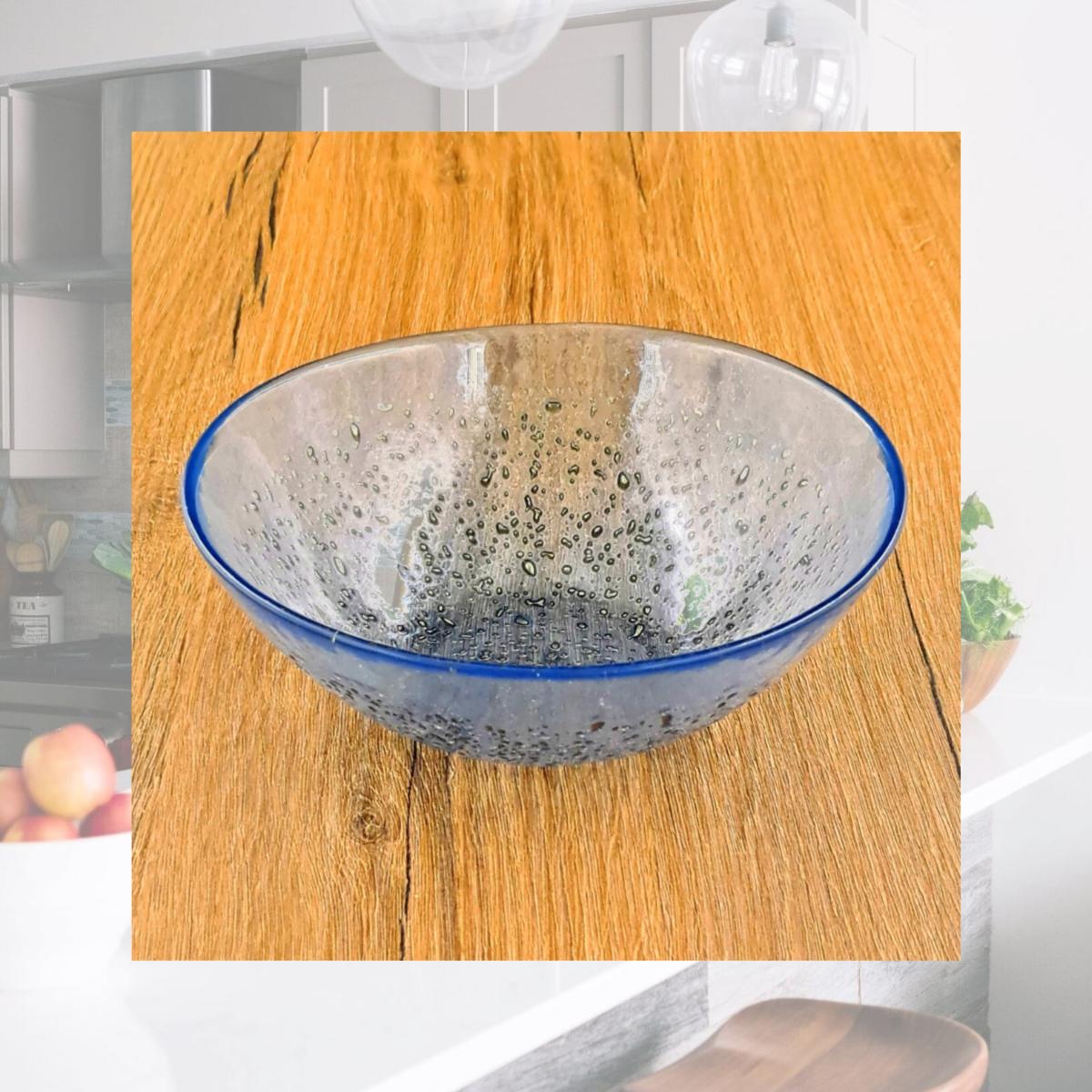 Picture of Red Pomegranate Collection 0963-7 6.5 in. Isla Soup Bowl, Indigo & Bronze