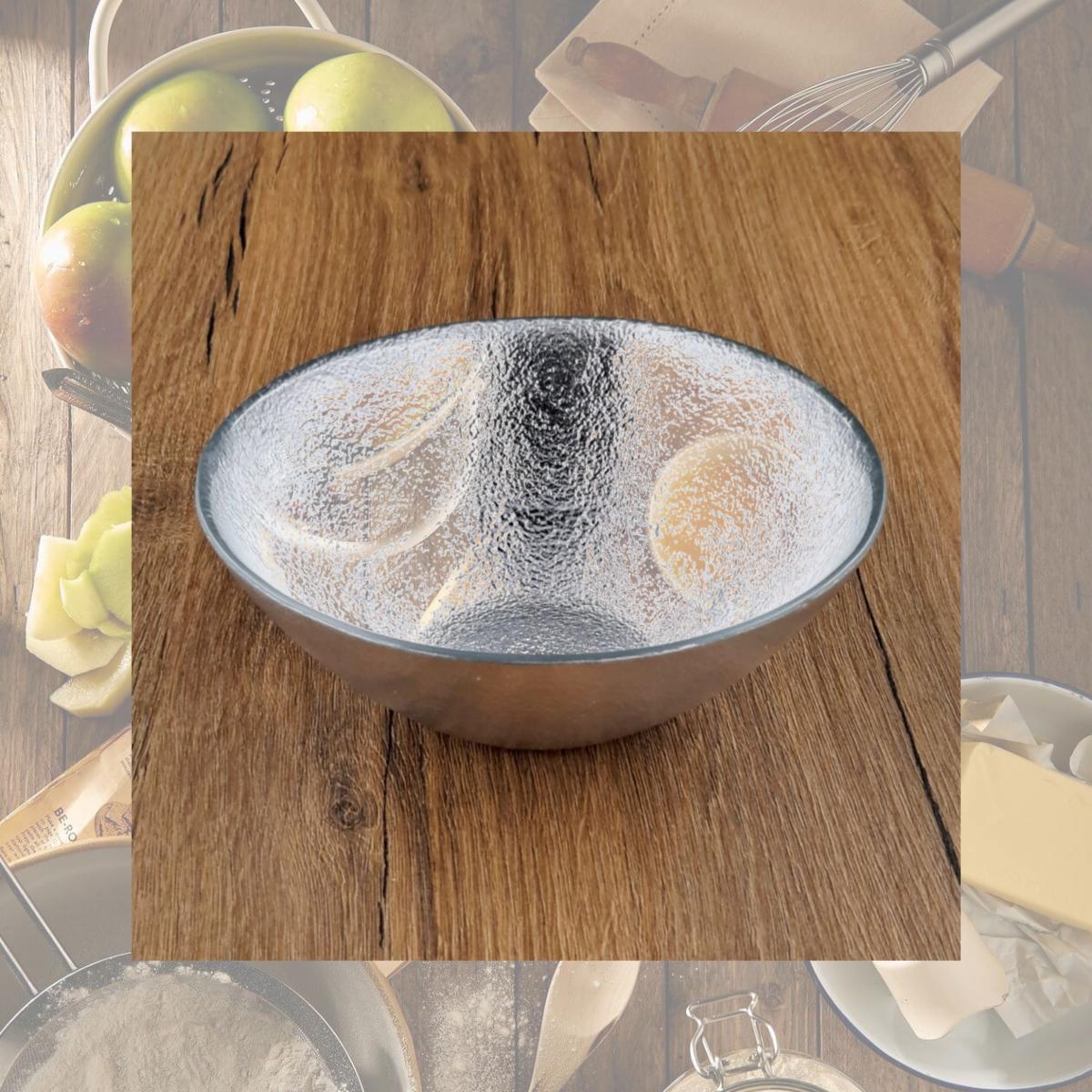 Picture of Red Pomegranate Collection 4973-2 6 in. Aura Soup Bowls, Silver - Set of 4
