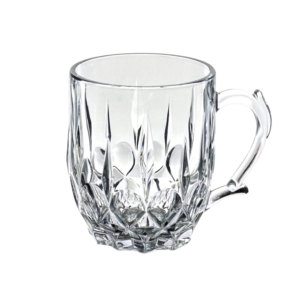Picture of Ramart Studio Glass R1101-0 13 oz Fiora Glass Mug - Set of 4