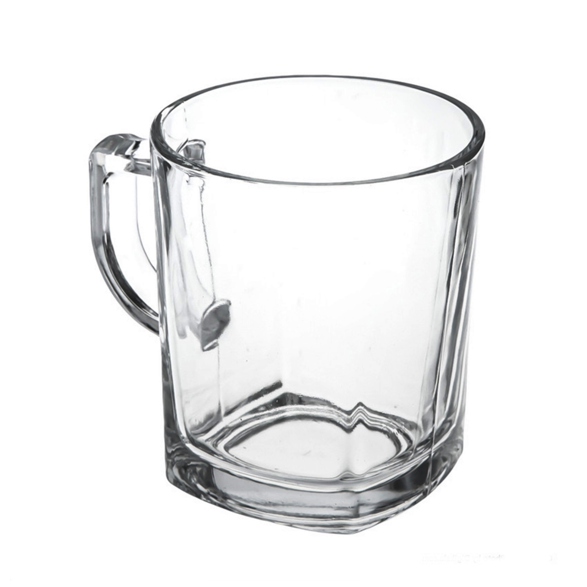 Picture of Ramart Studio Glass R1104-1 10 oz Prima Square Glass Mug - Set of 12