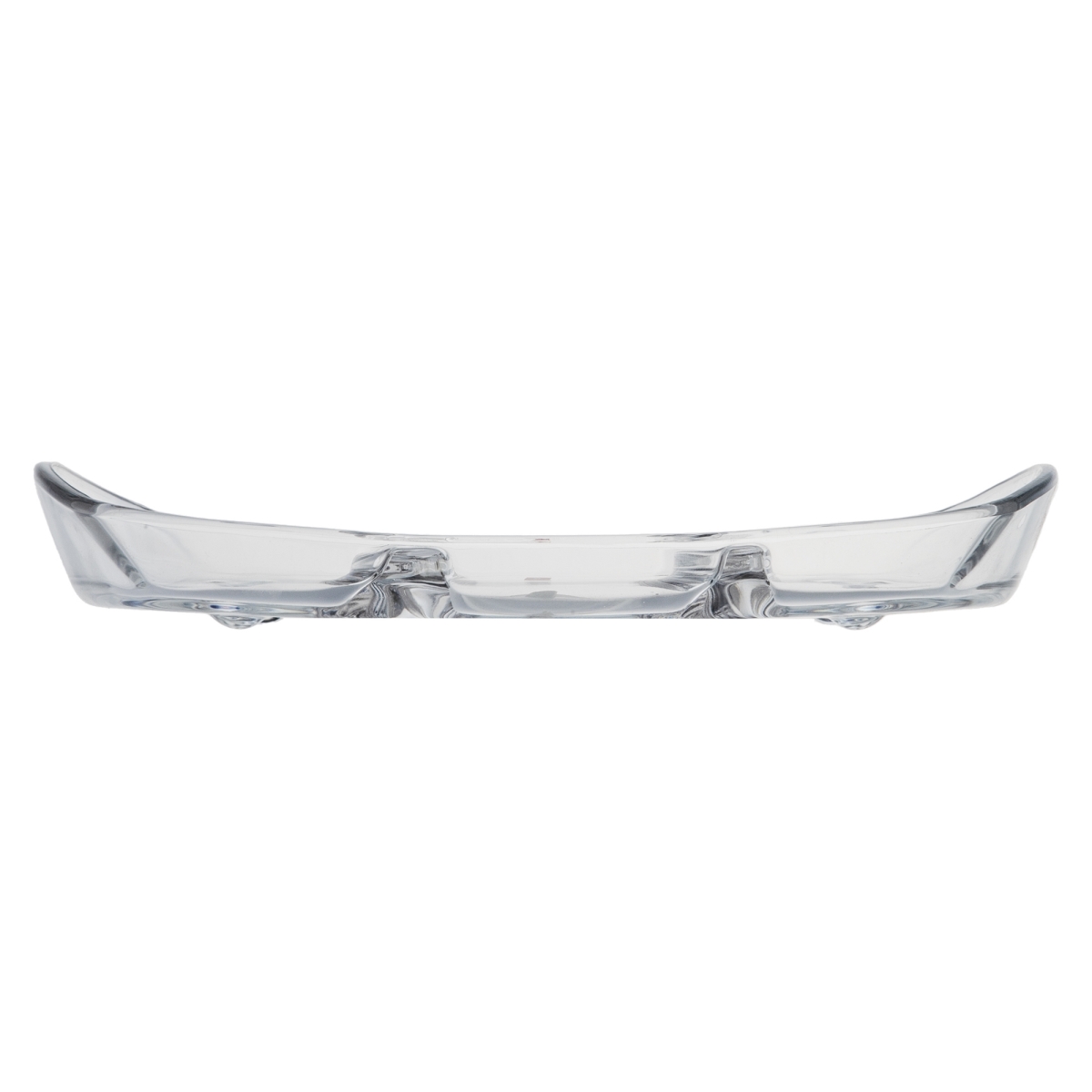 Picture of Ramart Studio Glass R1330-0 14.5 in. Prima Oblong Glass 3 Section Tray