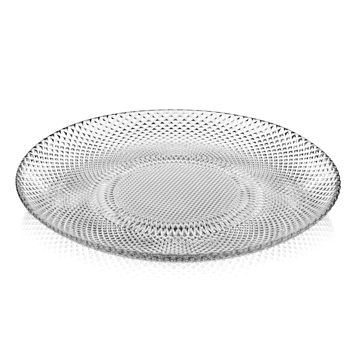 Picture of Ramart Studio Glass R1213-0 10 in. Marquis Dinner Plate 