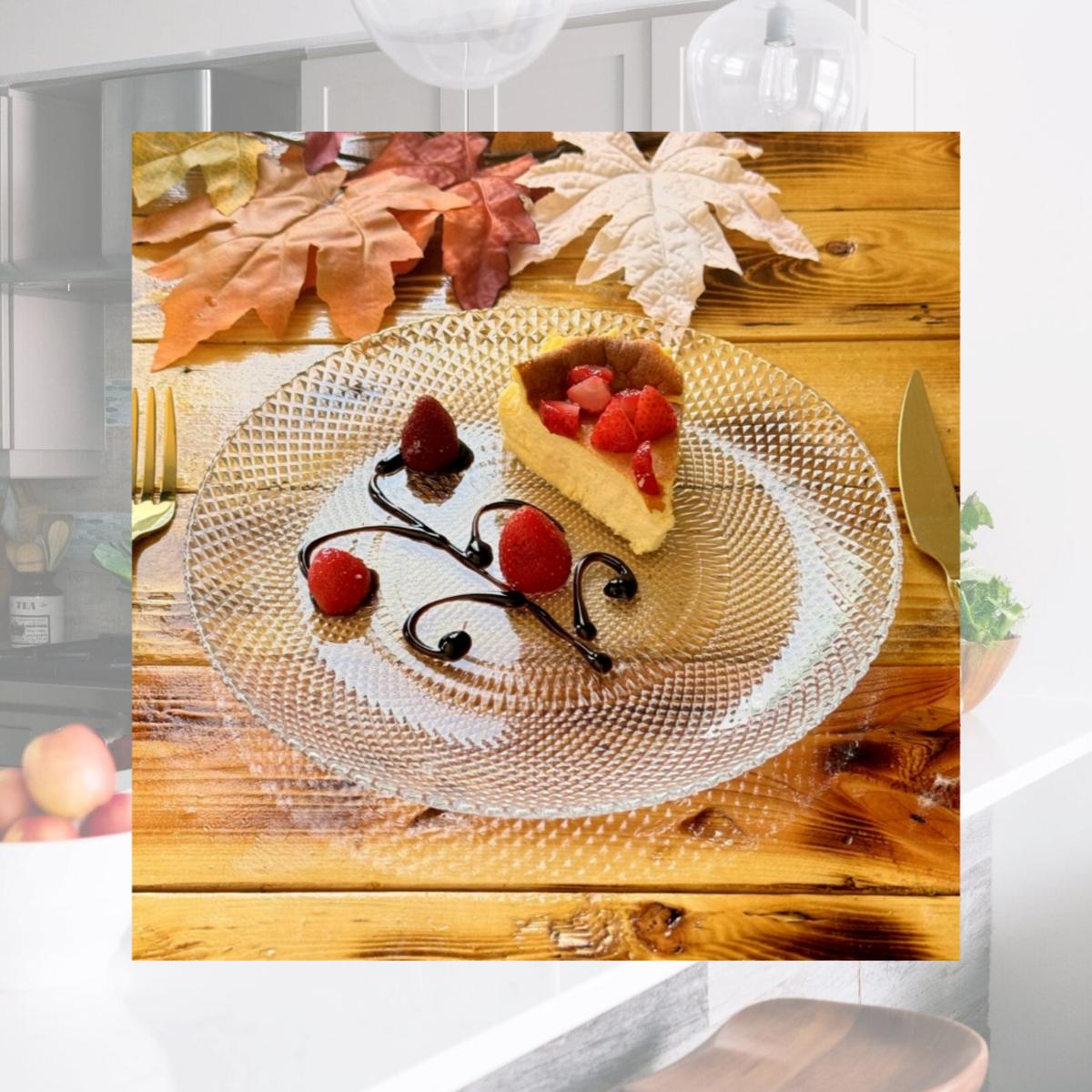 Picture of Ramart Studio Glass R1213-0 10 in. Marquis Dinner Plate 