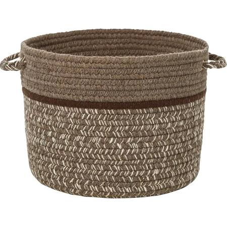 Cc38b014x010s 14 X 10 In. Casual Comfort Mocha Banded Basket