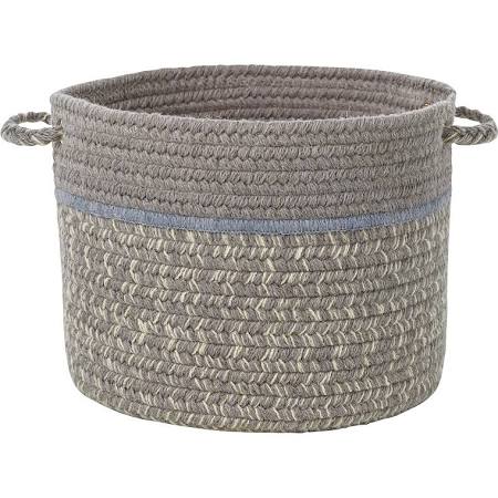 Cc48b010x008s 10 X 8 In. Casual Comfort Silvermist Banded Basket