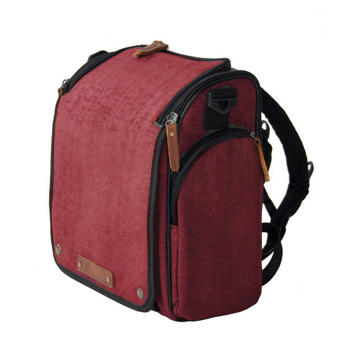 Aspsetbur Traveler Diaper Bag Set - Urban Burgundy