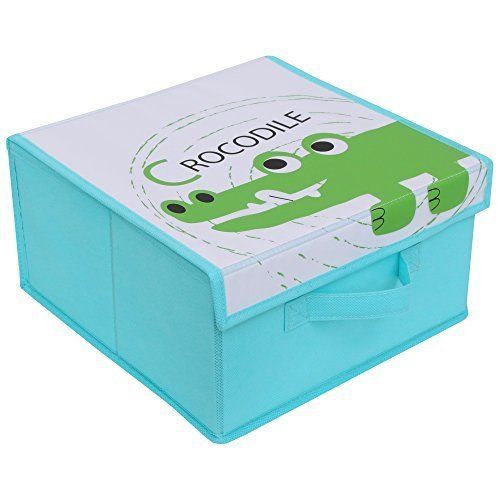 7110bl Kids Treasurer Box With Crocodile - Blue