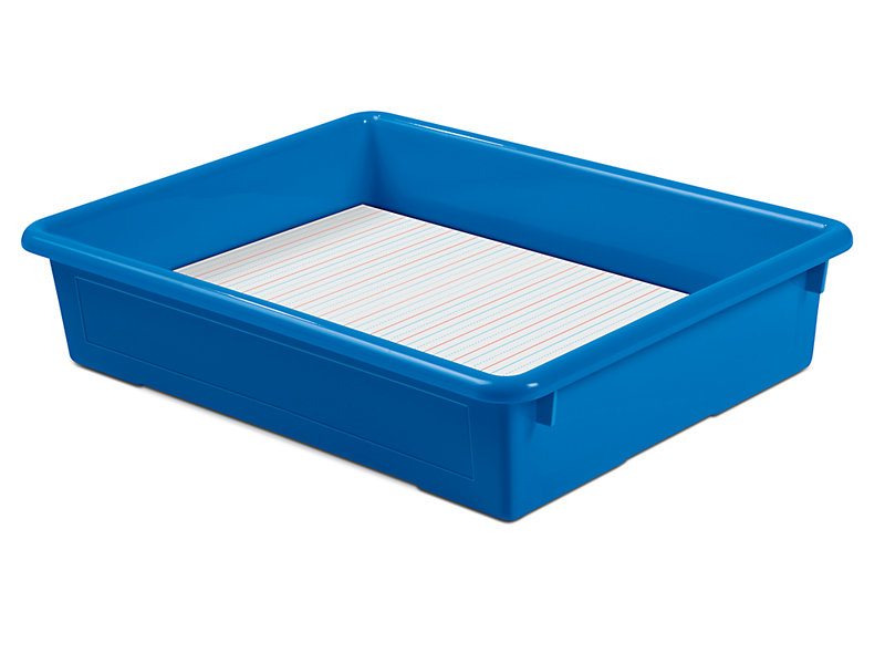 7428bl 6 Ltr & 1.6 Gal Heavy Duty Tray, Blue