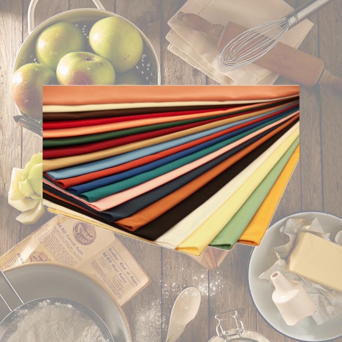 Picture of Rifz Textiles GSP2020680FG Rifz MJS 100% Spun Polyester 1 PLY Table Linens Napkins Forest Green 12 PK
