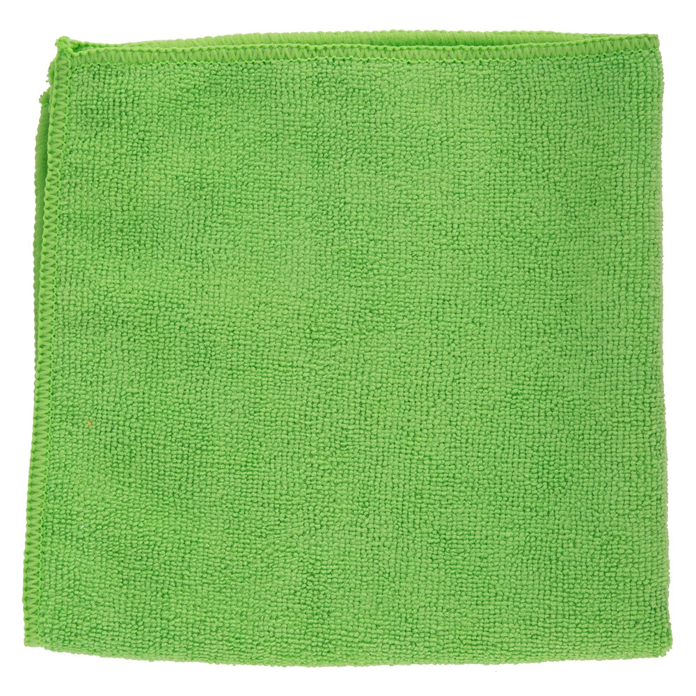 KSMFGRN1212 Rifz KS Collection Microfiber Cloths Color Green size 12'X12' 12 PK