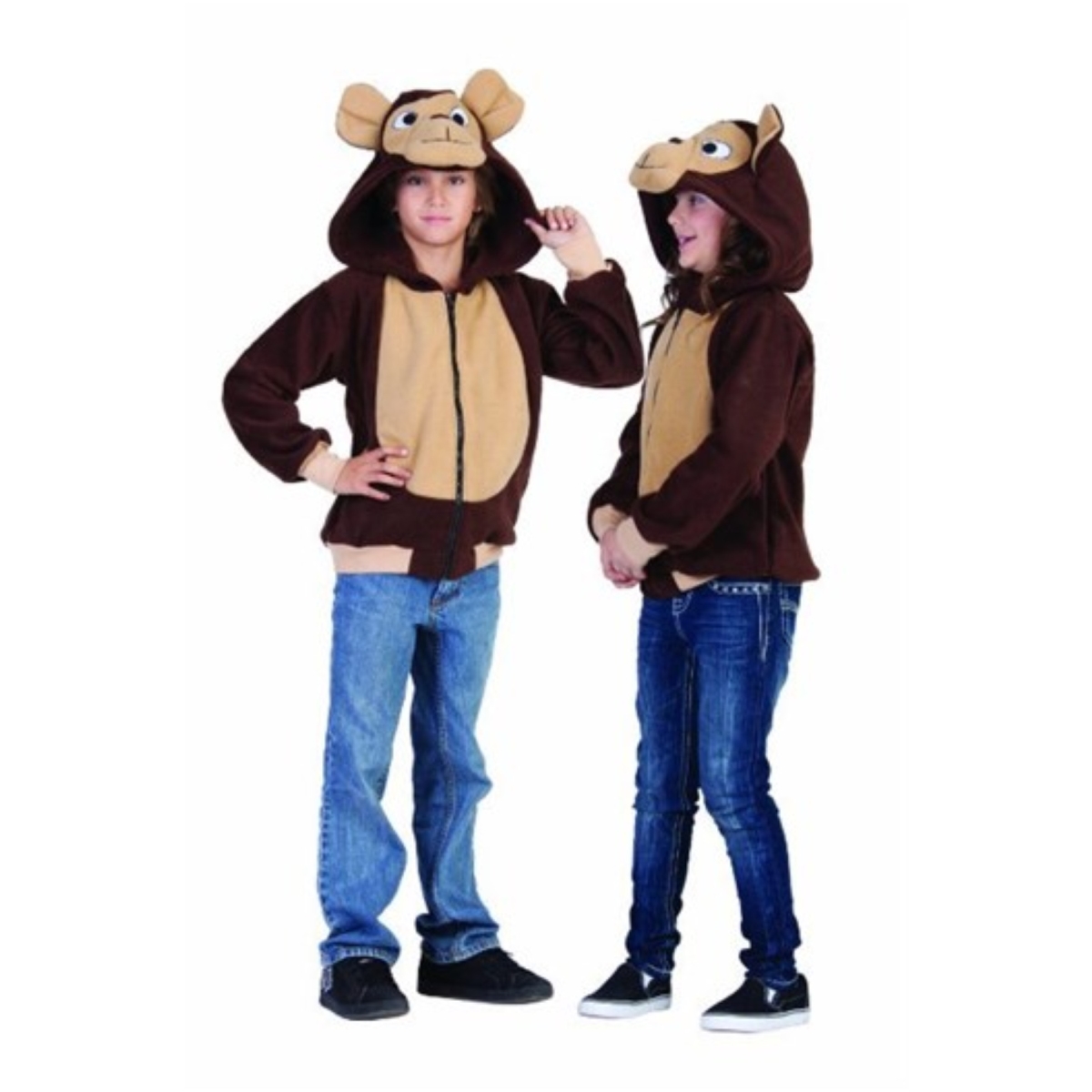 Morgan The Monkey Hoodie Child Costume - Small