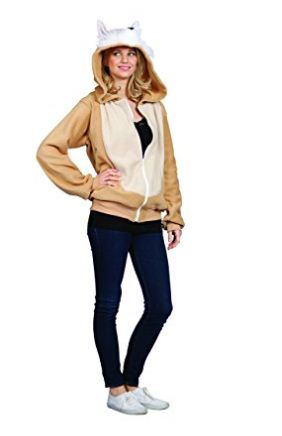 Vixie The Fox Adult Hoodie Costume - Small