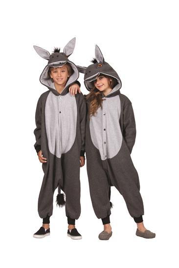 100 Acres Donkey Child Funsie Costume Dress - Large