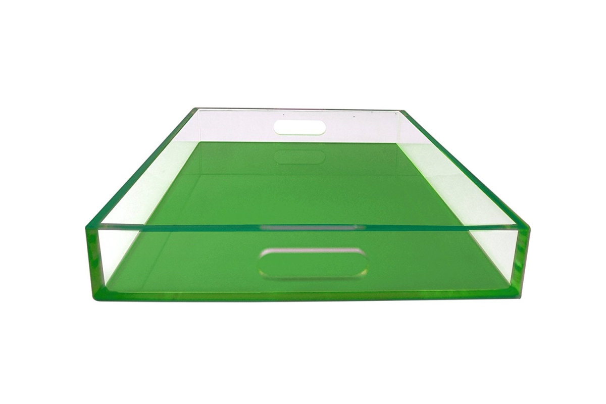 Lt01-ng Lucite Tray, Neon Green