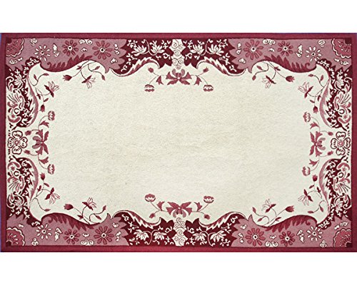 16284d 5 X 8 Ft. Provence Area Rug - Red & Ivory