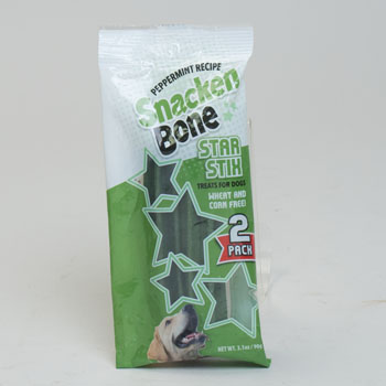 7750 3.1 Oz Dog Treats Snacken Stick Bone, Pack Of 2 - Case Of 18