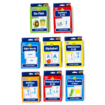 6329 Flash Cards School Zone, Pack Of 48