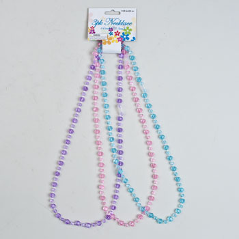 G16973 14 In. Faceted Crystal Beads Necklace, Assortedcolor - Case Of 4 & Pack Of 36