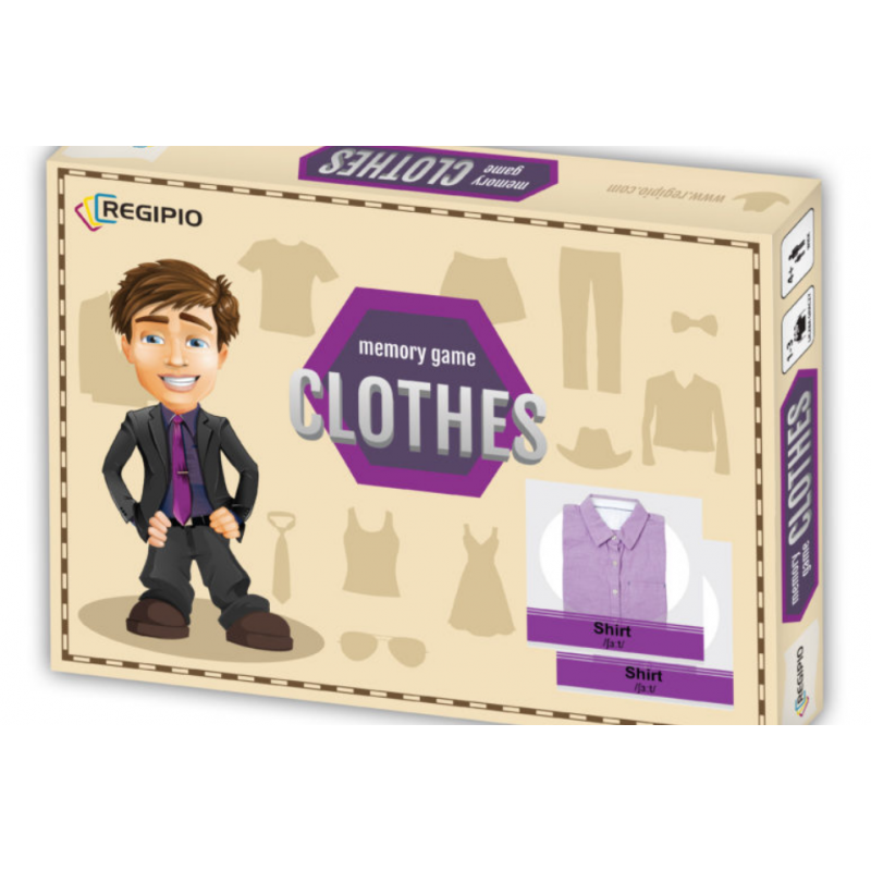 80002 Memory Game Clothes