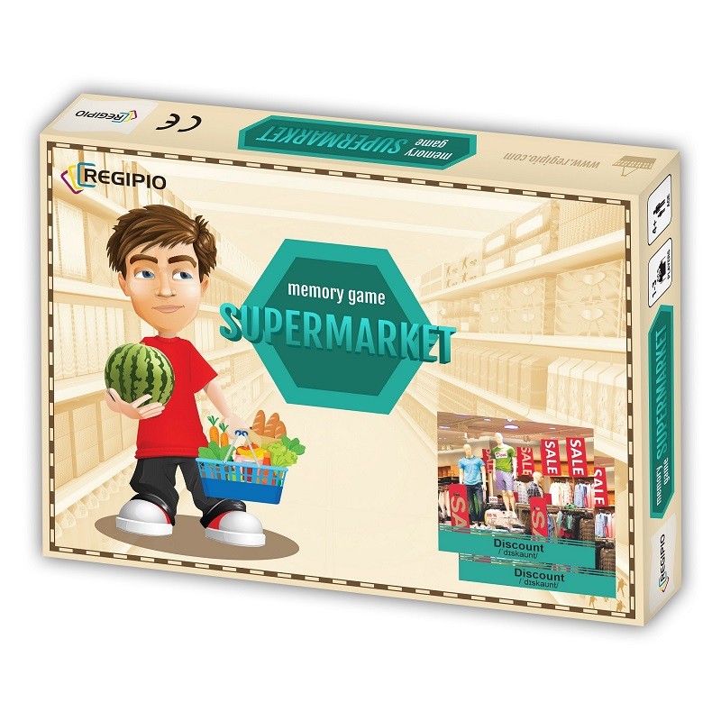 80006 Memory Game Supermarket Board Game