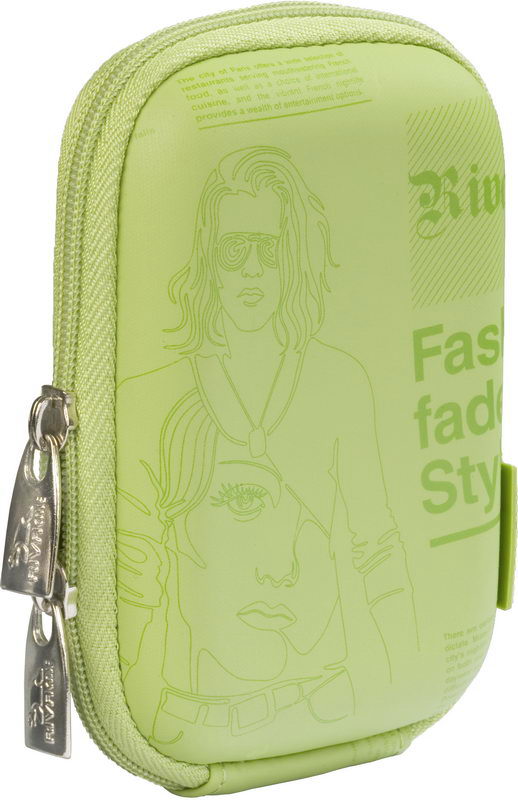 EAN 6902262071030 product image for Rivacase 7103GRNP Polyurethane Digital Camera Case Green - Newspaper | upcitemdb.com