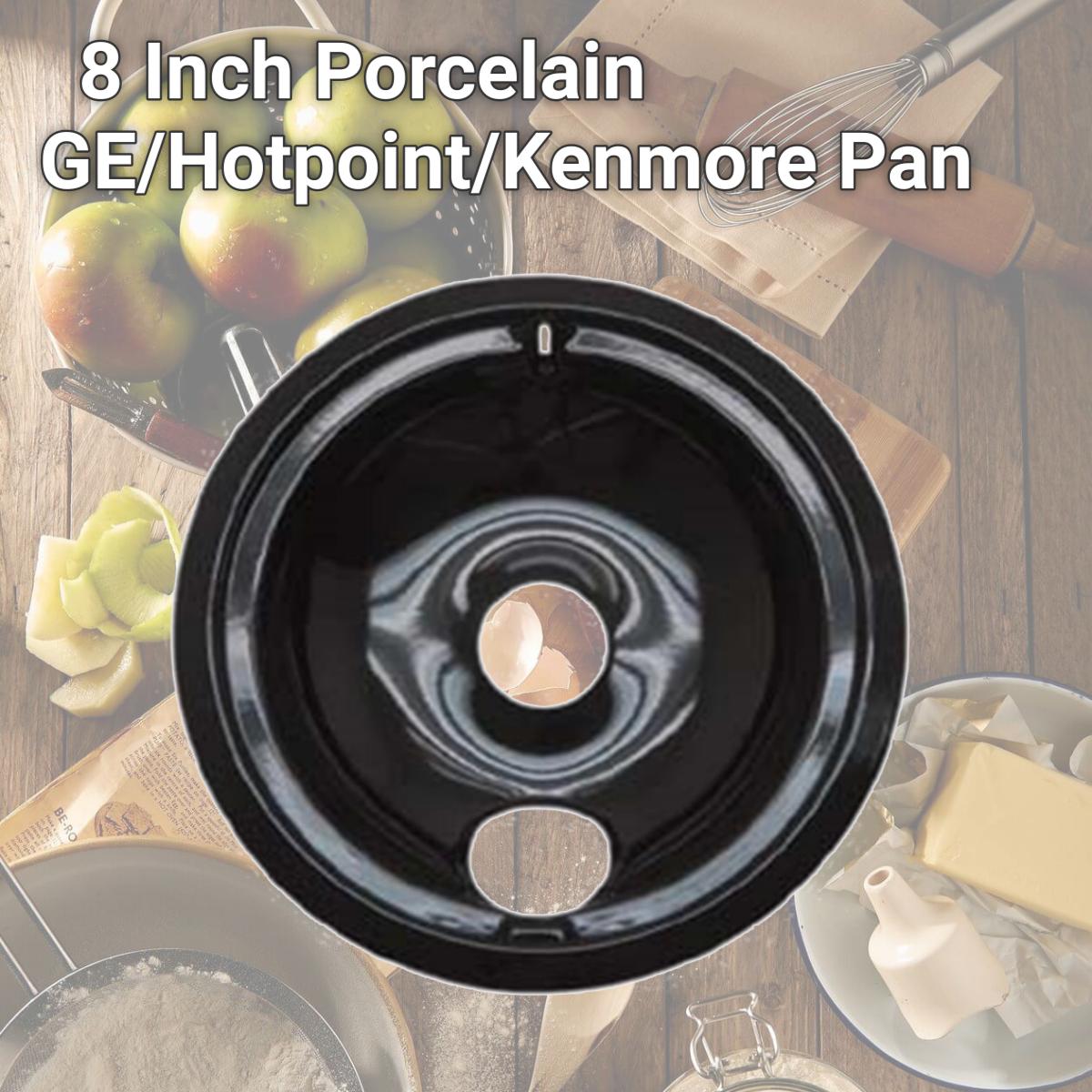 Picture of Range Kleen P120 8 Inch Porcelain GE/Hotpoint/Kenmore Pan