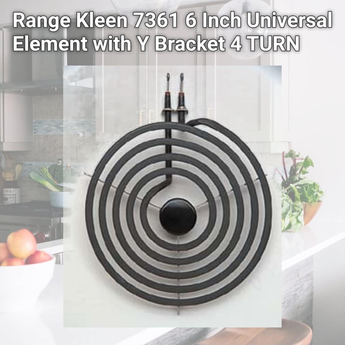 Picture of Range Kleen 7361 6 Inch Universal Element with Y Bracket 4 TURN