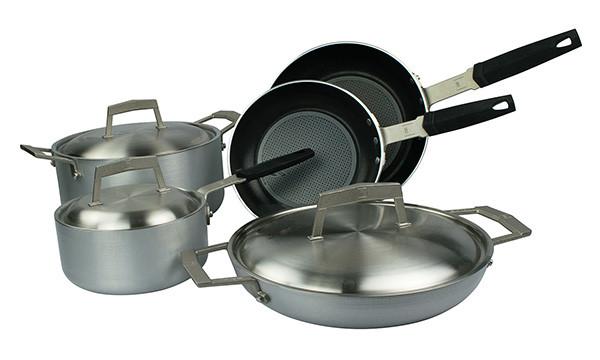 6080005w 5 Piece Pro Protection Base Cookware Set Without Lid