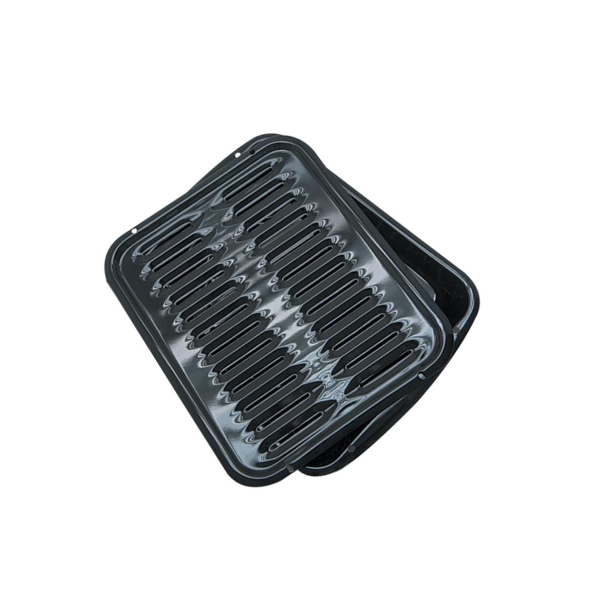 Picture of Range Kleen BP102X Porcelain Pan With Porcelain Grill