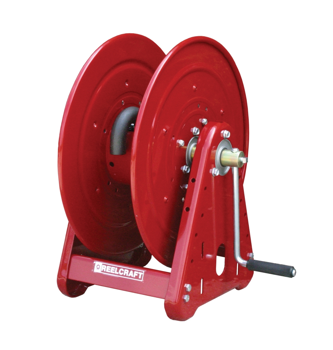 Ca32106 M 0.5 In. X 100 Ft. Heavy Duty 3000 Psi Hand Crank Without Hose Reel, Red