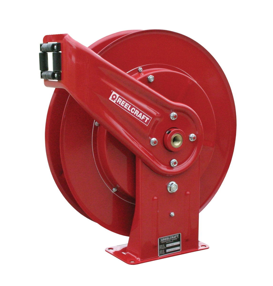7600 Omp 0.375 In. X 50 Ft. Heavy Duty 3000 Psi Oil Without Hose Reel, Red