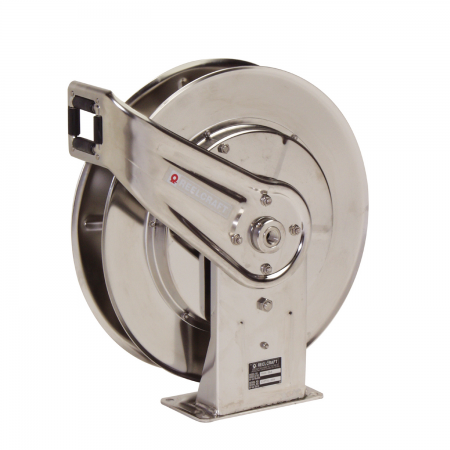 7800 Oms 0.5 In. X 50 Ft. Stainless Steel 3000 Psi Oil Without Hose Reel