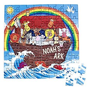 Ty-jigs-noah Ark Jigsaw Puzzle, 10 X 10 Ft. - Piece Of 10.