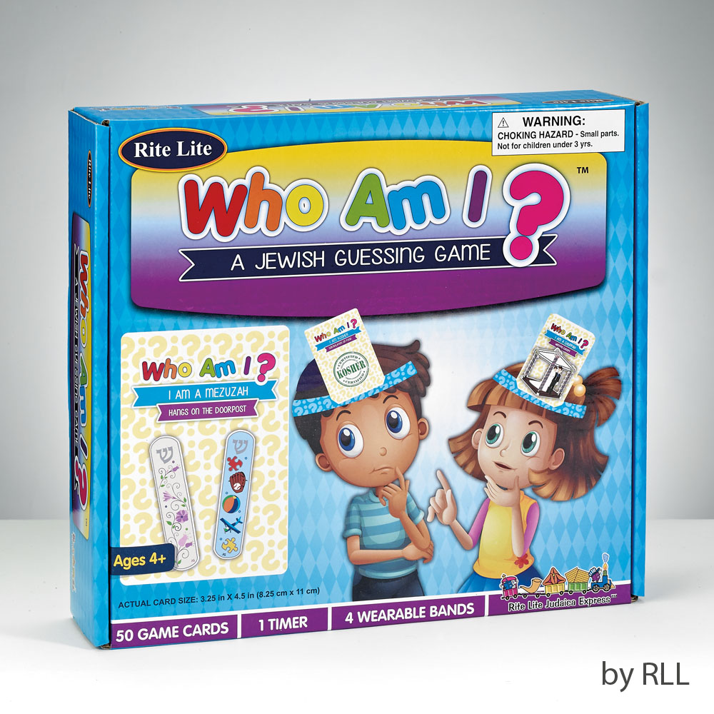 Gaj-6 Who Am I A Jewish Guessing Game - Pack Of 3