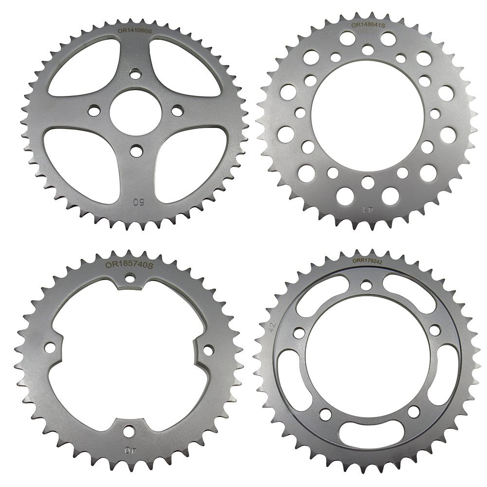 Rear Sprocket Steel - 42T For Kawasaki Suzuki Yamaha Rear Sprocket Steel - 42T For Kawasaki Suzuki Yamaha