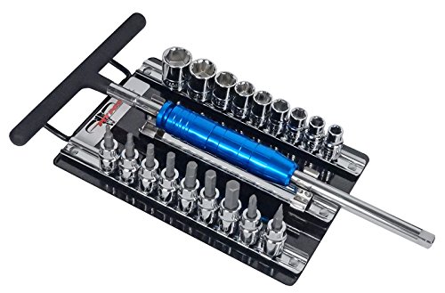 Pp3315 T-handle Spinner Wrench Set, 8 Piece