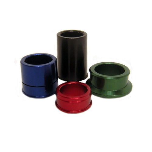 Billet Anodized Front Axle Wheel Spacers Black For YZ125 & 250 2001-2006 Billet Anodized Front Axle Wheel Spacers Black For YZ125 & 250 2001-2006
