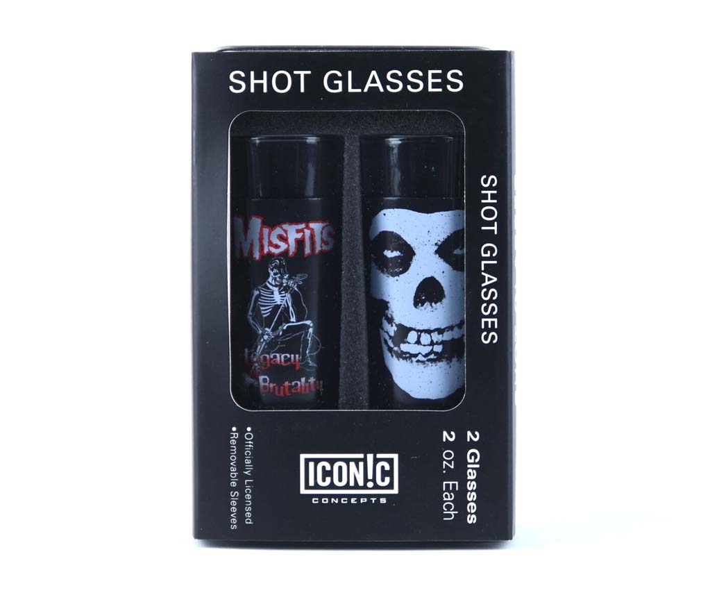 Icc-2m-m08-3004 Misfits Shot Glasses Set - Pack Of 2