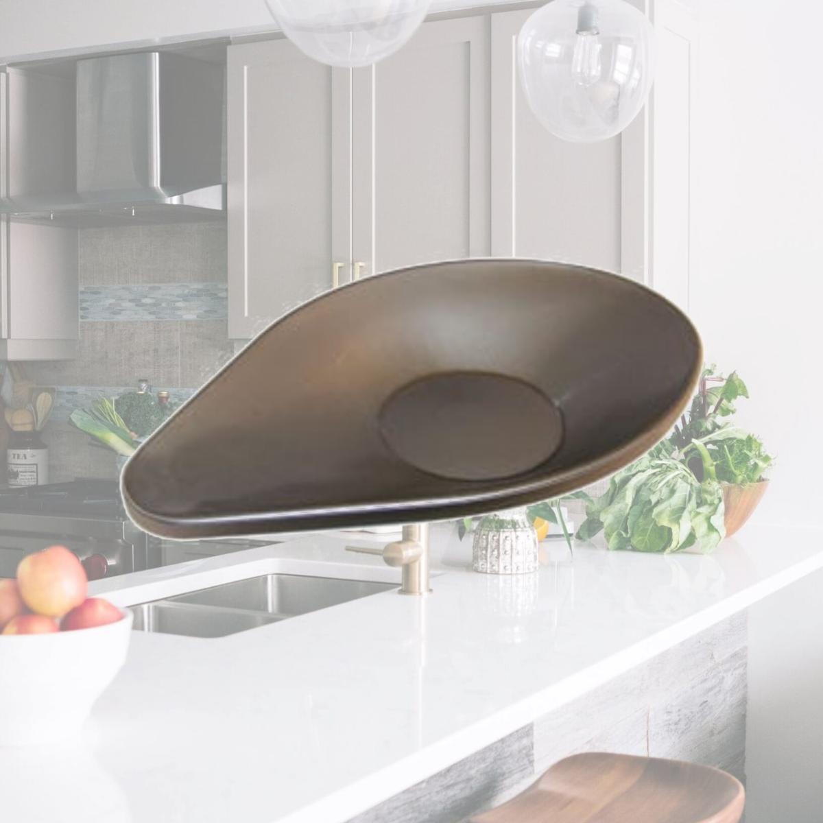 Picture of Ohaus 11.9 x 7.38 x 1.69 in. Stainless Steel Scoop