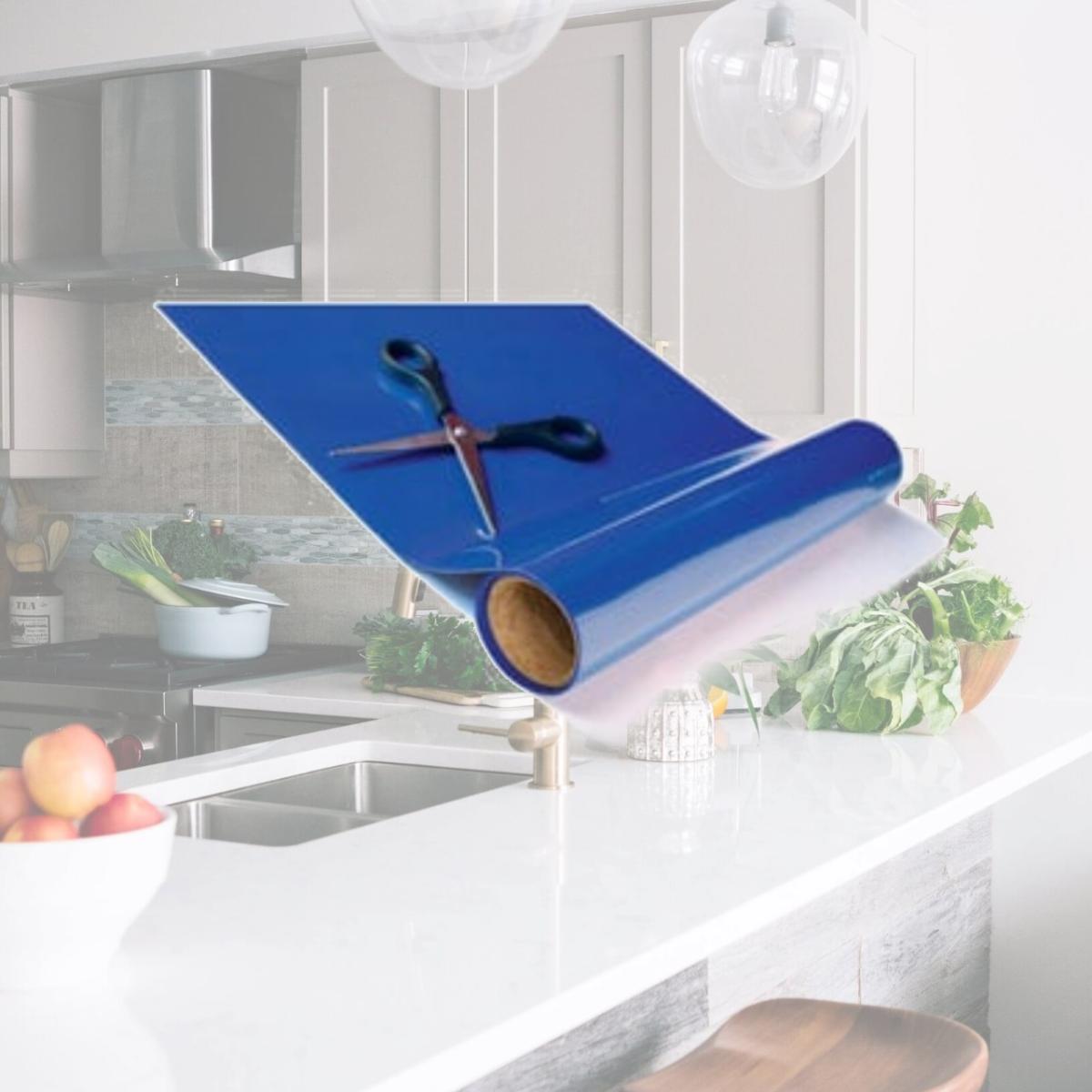 Picture of Tenura Silicone Non-Slip Roll, Blue - 3.2 ft. x 11.8 in.