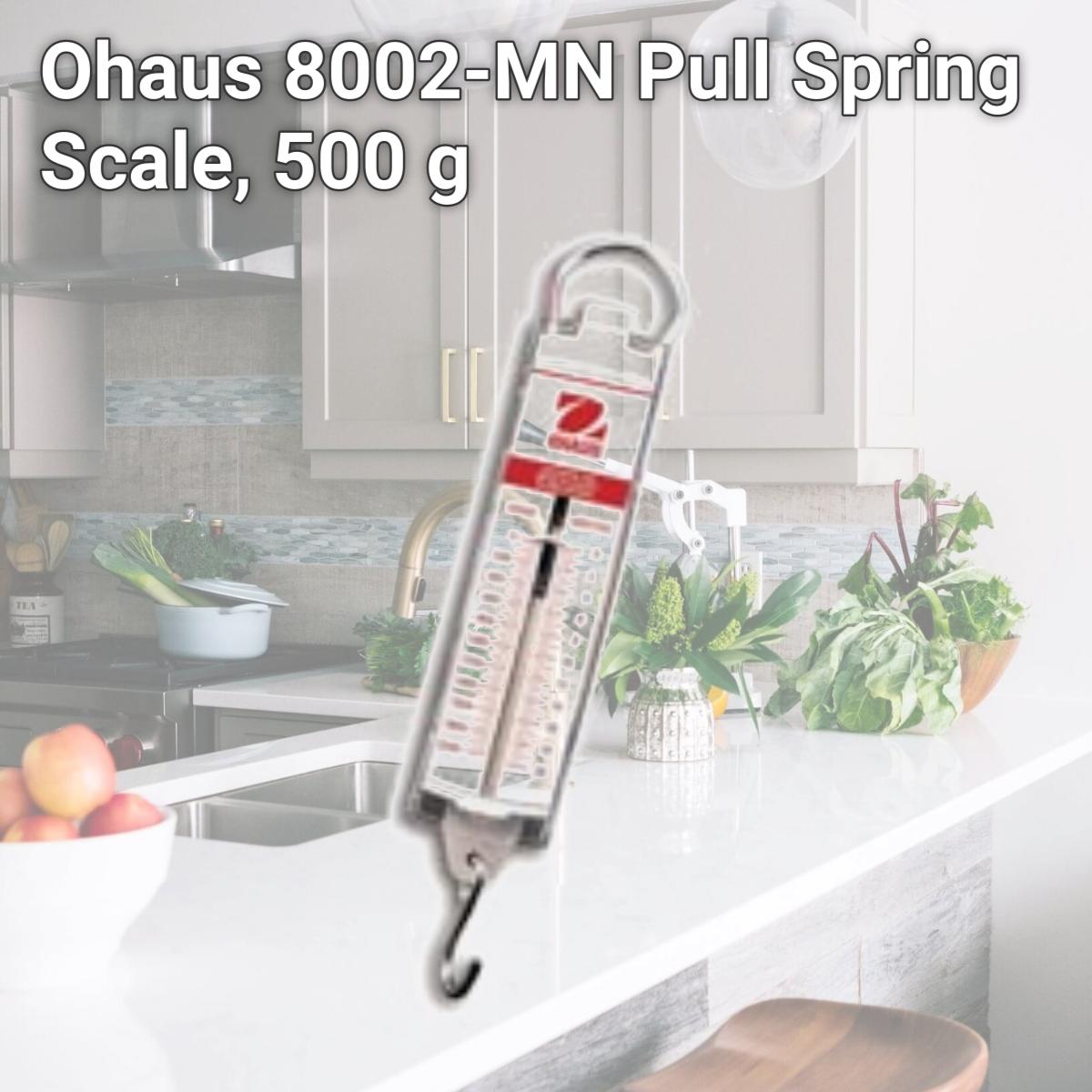 Picture of Ohaus 8002-MN Pull Spring Scale, 500 g