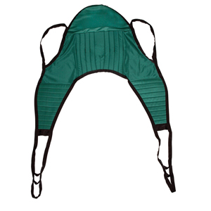 Drive Medical Drive-medical-13220l Padded U Sling With Head Support, Green - Large